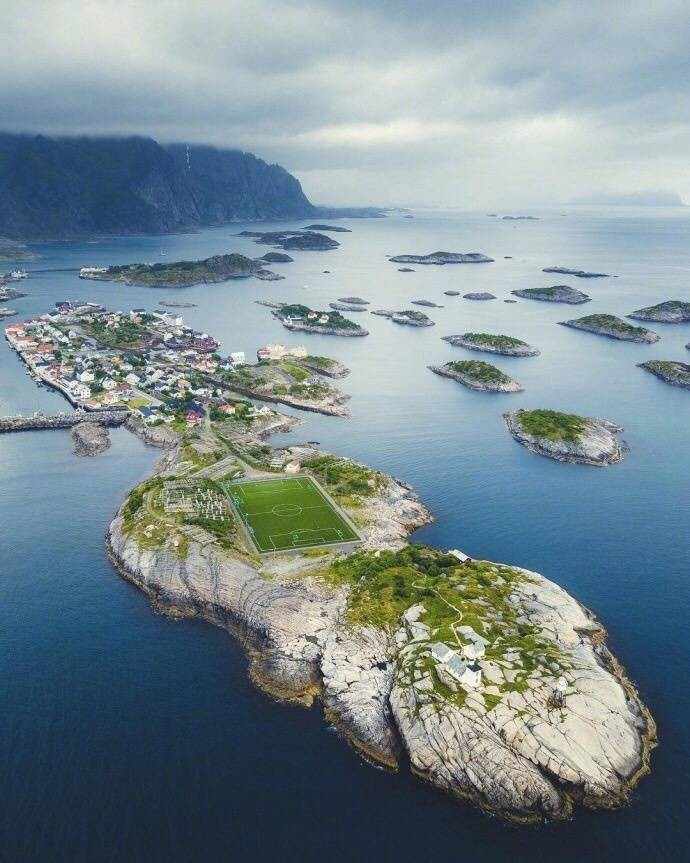 挪威的海岛小镇